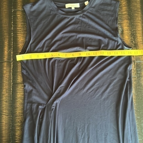 ▶️ Vince ◀️ Comfortable Navy Dress - Picture 10 of 12